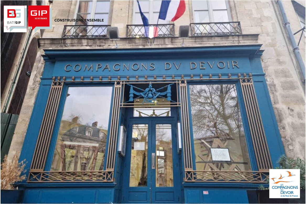 VISITE DE LA MAISON DE PARIS - LES COMPAGNONS DU DEVOIR