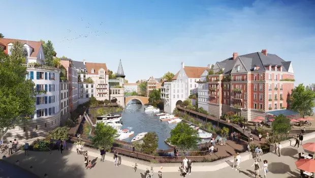 Perspective Seine Parisii